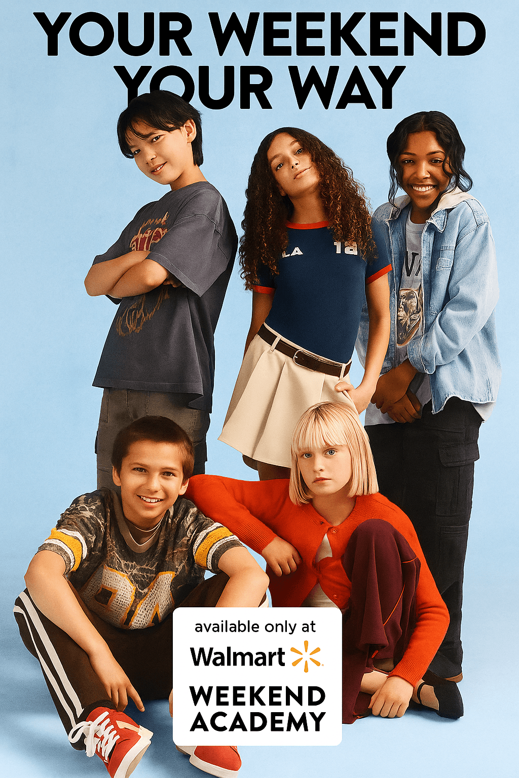 Walmart Launches Weekend Academy Tween Fashion Brand Under $15