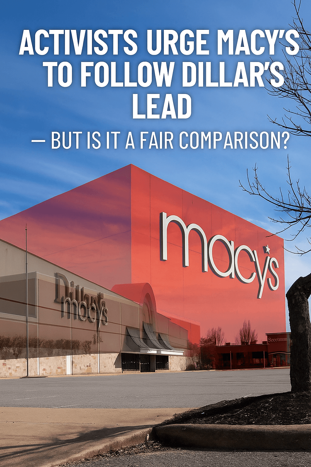 Activists Urge Macy’s to Follow Dillard’s Lead — But Is It a Fair Comparison?