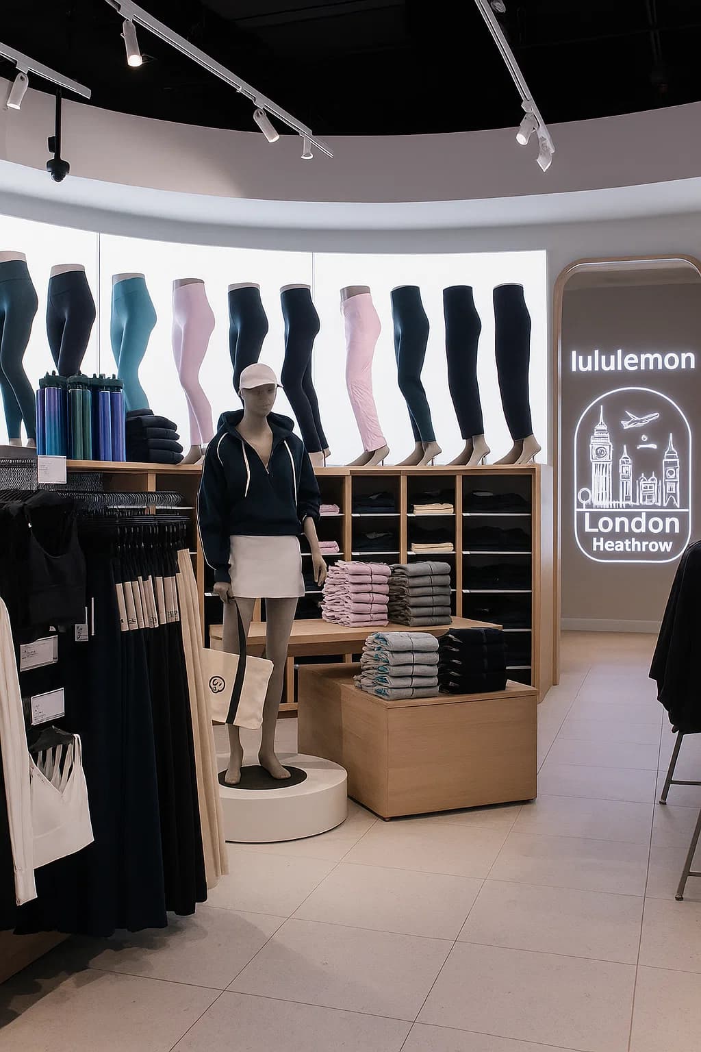 Lululemon Opens First European Airport Store at London Heathrow Terminal 5